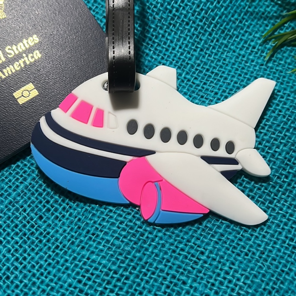 Airplane ✈️ luggage tag